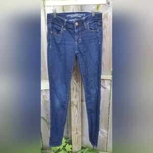 American Eagle Outfitters Blue Skinny Jeans